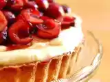 Ricetta Crostata con crema chantilly e ciliegie