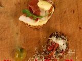 Ricetta Crostini al tartufo e prosciutto