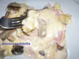 Ricetta Lasagna con funghi di bosco in besciamella, cotto ed emmenthal