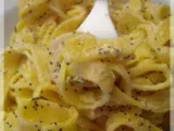 Ricetta Nidi di pasta in salsa allo zafferano