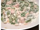 Ricetta Gnocchetti cremosi asparagi, salmone e pinoli