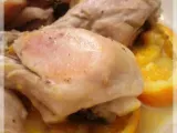 Ricetta Cosce di pollo all'arancia
