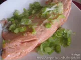 Ricetta Filetto di trota salmonata ai porri