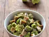 Ricetta Broccolo romanesco con semi di sesamo e seitan