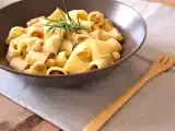 Ricetta Mezze maniche alla crema di ceci e rosmarino