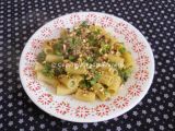 Ricetta Pasta millerighe con asparagi e pistacchi