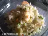 Ricetta Riso saltato con piselli e gamberetti