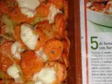 Ricetta Trattoria moderna: carote con formaggio al forno