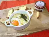 Ricetta Cocottine di uova e patate aromatizzate al sale al tartufo