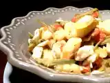 Ricetta Gnocchi di ceci con orata e carciofi