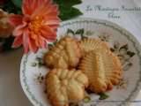 Ricetta Biscotti al burro con la sparabiscotti