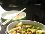 Ricetta Seppioline ai piselli e curry con riso basmati