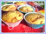 Ricetta Muffin di farina di riso e riso-latte variegati alla nutella