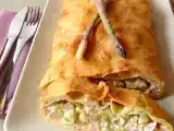 Ricetta Strudel di asparagi e prosciutto cotto cremoso