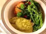 Ricetta BUONGIORNO PRIMAVERA!: PURE' DI FAVE CON CIMETTE DI RAPA