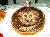 Ricetta Torta re leone. compleanno arturo
