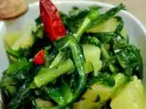 Ricetta Patate e cicoria piccantine