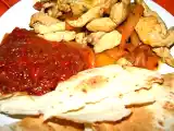 Ricetta Pollo con peperoni in salsa piccante