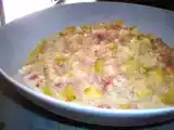 Ricetta Risotto cremoso al latte con zucchine e stracchino
