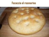 Ricetta Focaccia al rosmarino - ricetta tradizionale