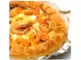 Ricetta Torta di scampi.