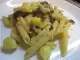Ricetta Penne patate e funghi