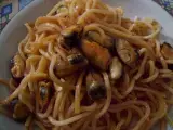 Ricetta Noodles alle cozze