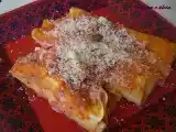 Ricetta Cannelloni di merluzzo in crema di pomodoro e basilico