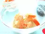 Ricetta Antipasto di spaghetti di riso con gamberi