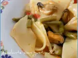 Ricetta Pantacce con fagiolini e cozze