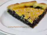 Ricetta Torta di riso venere e crema di carota