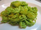 Ricetta Linguine al pesto di rucola e patate