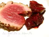 Ricetta Filetto di cinta rosato e fichi glassati