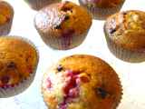 Ricetta Muffin con ribes e gocce di cioccolato