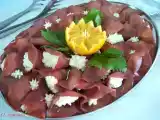 Ricetta Involtini di bresaola con crema di parmigiano