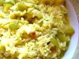 Ricetta Riso con zucchina lunga longa