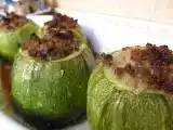 Ricetta Zucchine tonde ripiene di carne