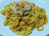 Ricetta Tagliatelle con zucca e salsiccia