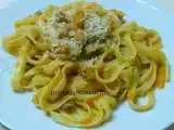 Ricetta Tagliatelle con zucca e salsiccia