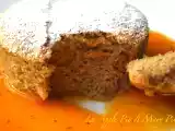Ricetta Soufflé di castagne su salsa di cachi