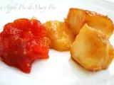 Ricetta Baccalà al miele di castagno con marmellata di pomodori