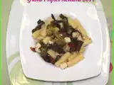 Ricetta Pasta con broccoli, pomodori secchi e caciotta bio di capra