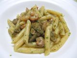 Ricetta Penne rigate con salsa di carciofi e gamberetti