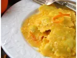 Ricetta Ravioli ricotta e spinaci con salsa all'arancia