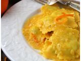 Ricetta Ravioli ricotta e spinaci con salsa all'arancia