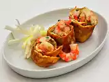 Ricetta Omelette thailandese ai gamberi