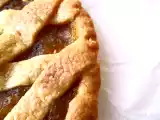 Ricetta Frolla all'enkir profumata alla fava tonka con confettura di mele aromatica....