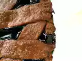 Ricetta Frolla sable' al cacao con composta di mirtilli e semi di papavero..