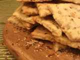 Ricetta Crackers al vino e semi