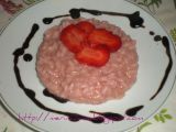 Ricetta Risotto alle fragole e glassa di aceto balsamico